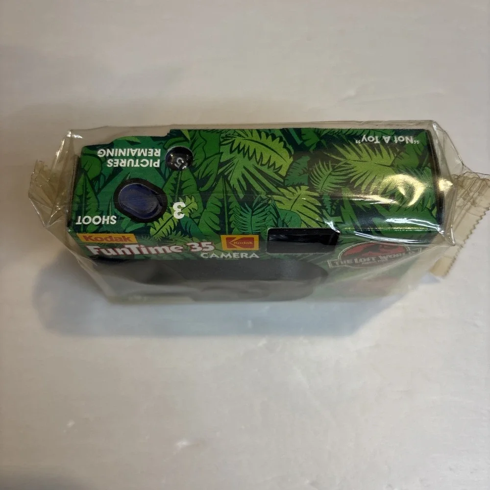 Kodak The Lost World Jurassic Park Movie Promo 35mm Disposable Camera Sealed 95